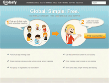Tablet Screenshot of globafy.com